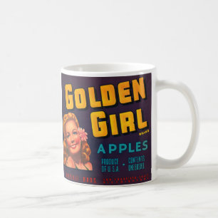 Golden Girl Apples Coffee Mug