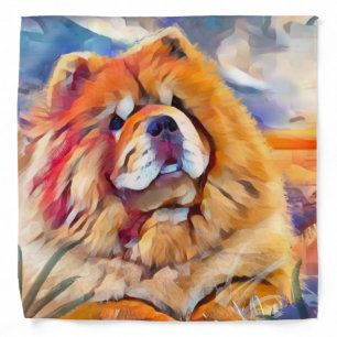 GOLDEN GIRL Chow Bandana