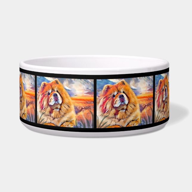 GOLDEN GIRL chow Bowl (Front)