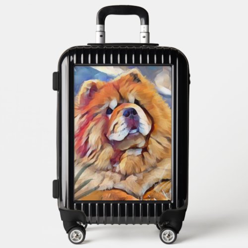 GOLDEN GIRL chow Carry on luggage