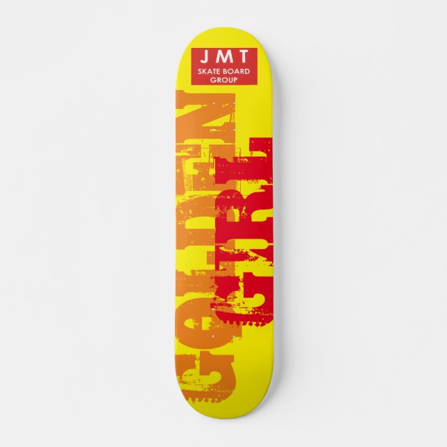 GOLDEN GIRL Skateboard, 7¾" Deck (Front)