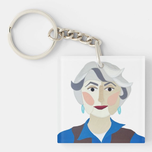 Golden Girls Acrylic Keychain (Front)