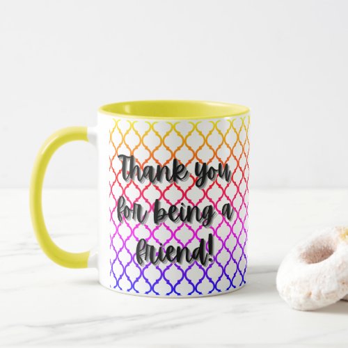 Golden Girls Thank you for being a friend Mug