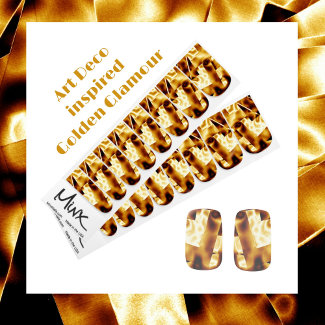 Golden Glam Bronze Modern Chic