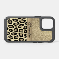 Leopard iPhone 12 mini Case | Pink