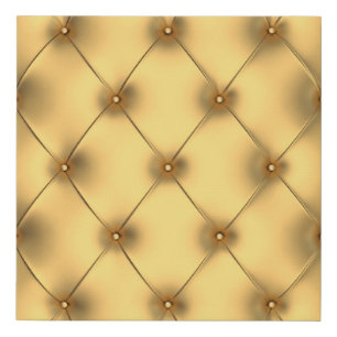 Golden Glamour: Luxurious Interior Decor. Faux Canvas Print