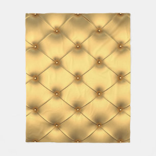 Golden Glamour: Luxurious Interior Decor. Fleece Blanket
