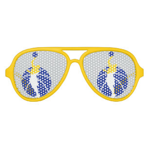 Golden glasses