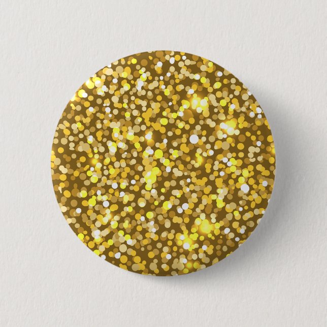 Golden glitter button (Front)