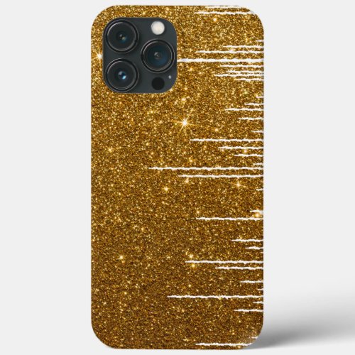 Golden Glitter Custom Name  Case_Mate iPhone Case