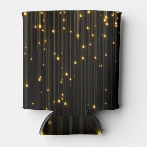 Golden Glitter Rain Light Curtain Can Cooler