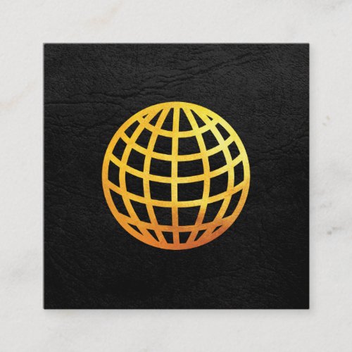 Golden Globe  Executive Square Business Card