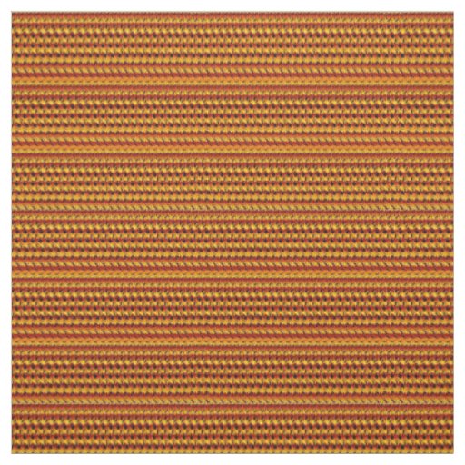 Golden Glow Brown Wicker Geometric Pattern Fabric