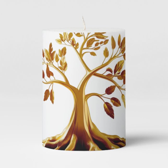 Golden Glow Candle (Front)