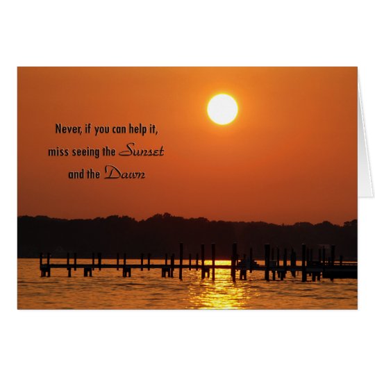 Golden Glow Card