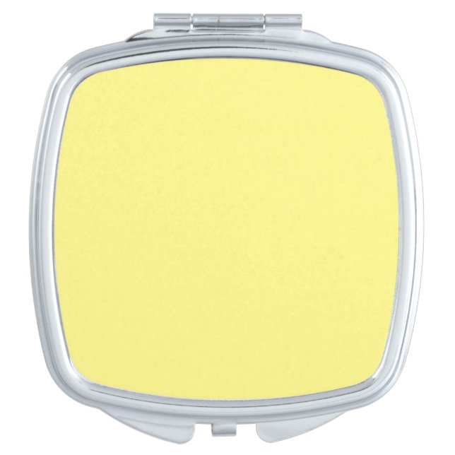 Golden Glow,Light Khaki,Marzipan, Compact Mirror (Front)