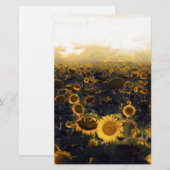 Golden Glow Sunflower Scape (Front/Back)