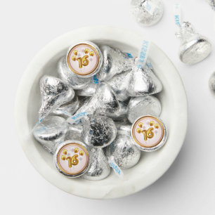 Golden Glow Sweet 16 Balloons  Hershey®'s Kisses®