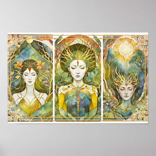 Golden Goddess Poster (Front)