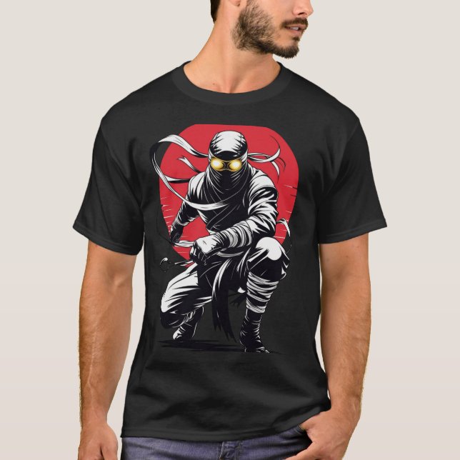 Golden Goggles Ninja T-Shirt (Front)