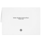 Golden Gondola (Back Horizontal)