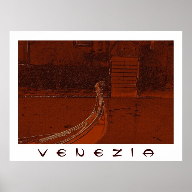 Golden Gondola Poster (Front)