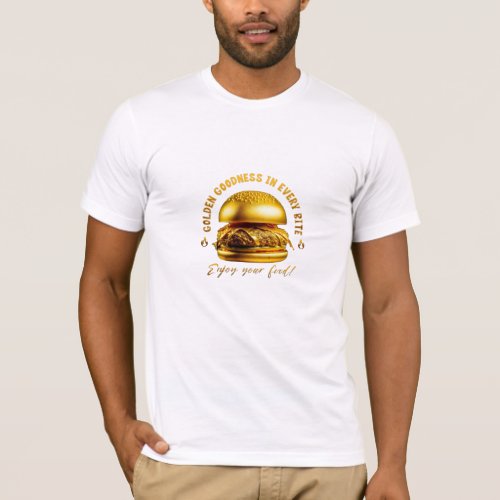Golden Goodness in Every Bite T_Shirt