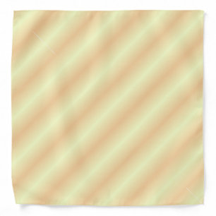 Golden Gradient Striped Bandana