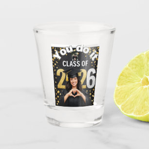 Golden Graduation Shot Glass
