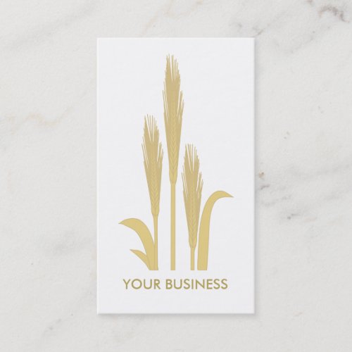 Golden Grains of Wheat Business Card
