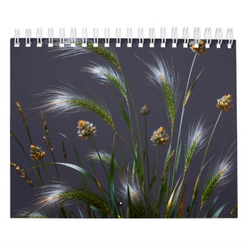 Golden Grass 2027 Calendar