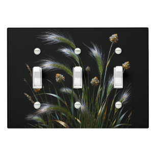 Golden Grass Switch Plate