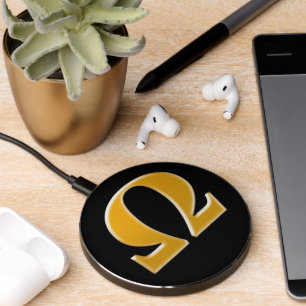 Golden Greek Omega - Symbol of Resistance Wireless Charger