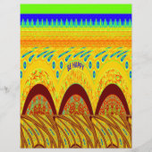 Golden green African Traditional Color (Front)