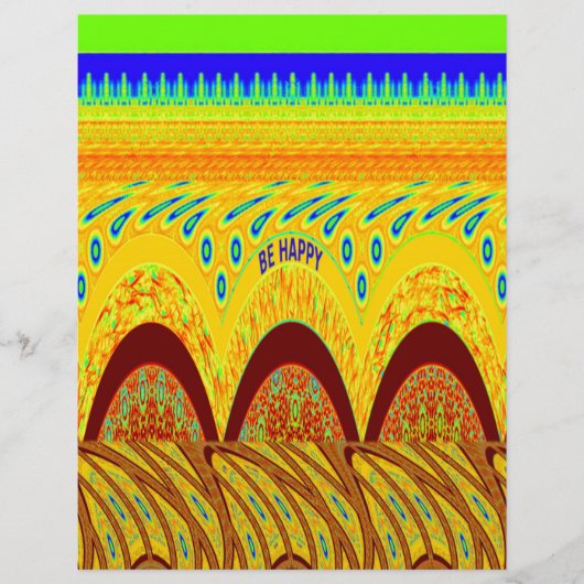 Golden green African Traditional Color (Front)