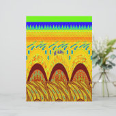 Golden green African Traditional Color (Standing Front)