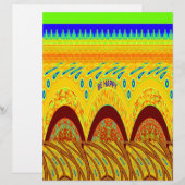 Golden green African Traditional Color (Front/Back)