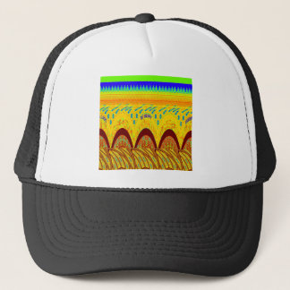 Golden green African Traditional Color Trucker Hat