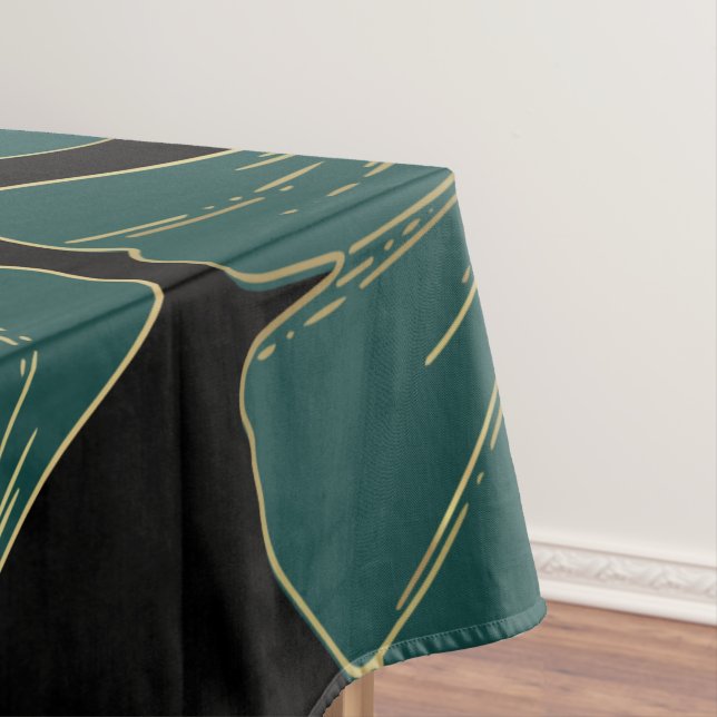  Golden green leaves  Tablecloth (In Situ)