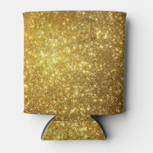Golden grunge, high-resolution raster illustration can cooler