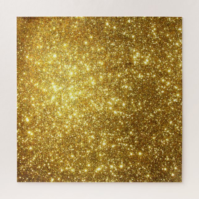 Golden grunge, high-resolution raster illustration jigsaw puzzle (Vertical)