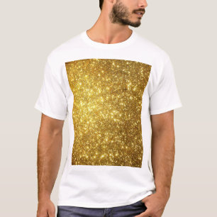 Golden grunge, high-resolution raster illustration T-Shirt