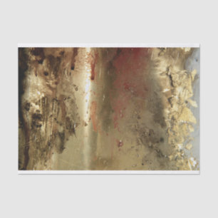 Golden grunge Tissue Paper