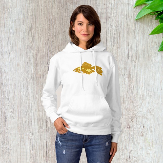 Golden Guppy Fish Cute Tropical Aquarium Fish  Hoodie (Creator Uploaded)