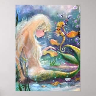 Mermaid Posters | Zazzle