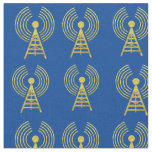 Golden Ham Radio Transmitters Fabric