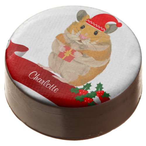  Golden Hamster Christmas    Chocolate Covered Oreo