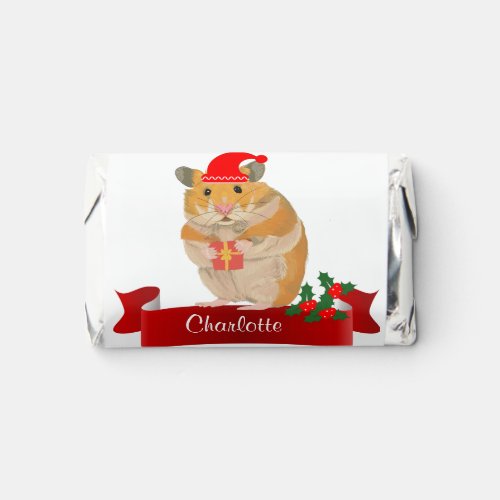  Golden Hamster Christmas     Hersheys Miniatures