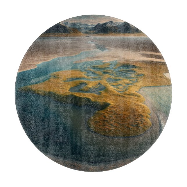 Golden Harmony Cutting Board (Front)