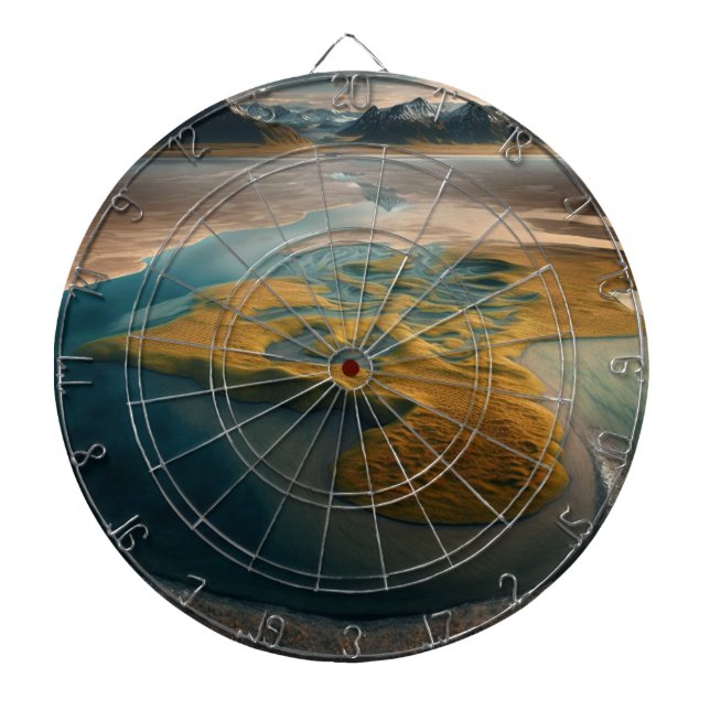 Golden Harmony Dart Board (Front)